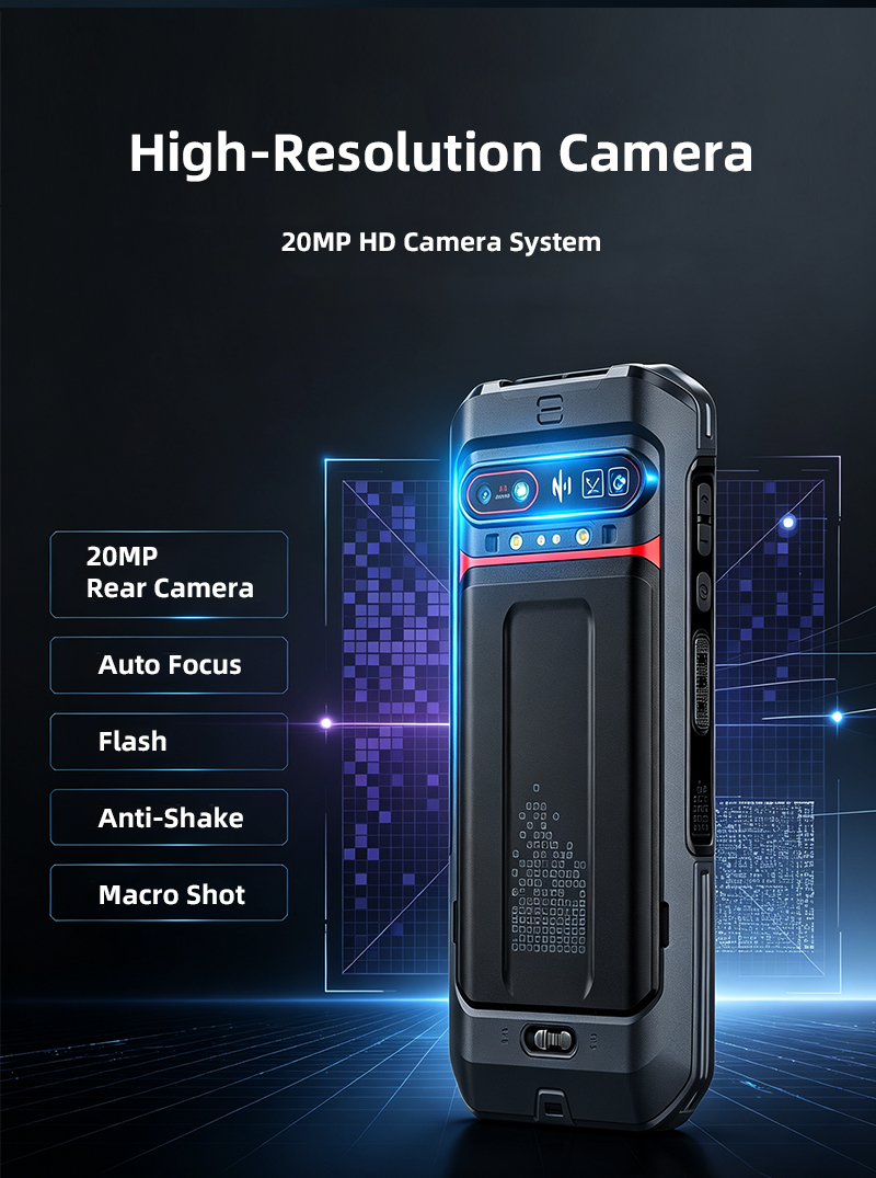 Handheld PDA F505 – Android 13 Full Screen Mobile Data Collection Terminal(图9)